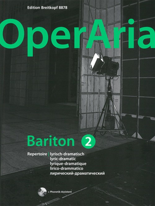 OperAria Baritone Band 2, Repertoire Collection