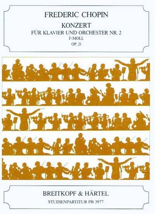 Klavierkonzert Nr. 2 f-moll op. 21, Studienpartitur