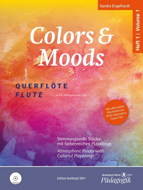 Colors & Moods Heft 1, Atmospheric Pieces for 1-2 Flutes. 9790004185162