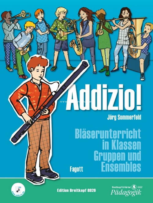 Addizio!, Bläserunterricht in Klassen, Gruppen und Ensembles, fagott