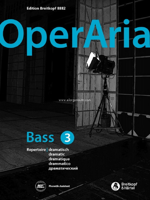 OperAria Bass Band 3, Repertoire dramatic