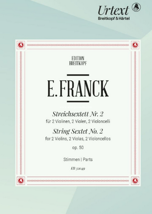 String Sextet No. 2 op. 50