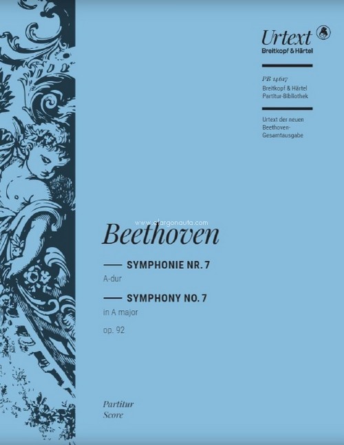 Symphony No. 7 op. 92, Score