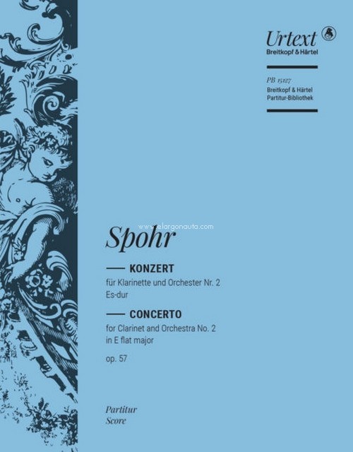 Clarinet Concerto No. 2 in E flat major op. 57, Score