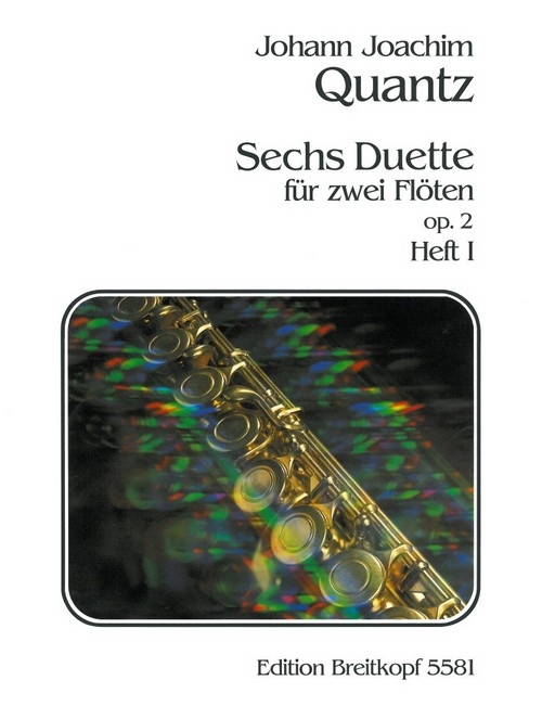 Sechs Duette für zwei Flöten Op. 2, Heft 1