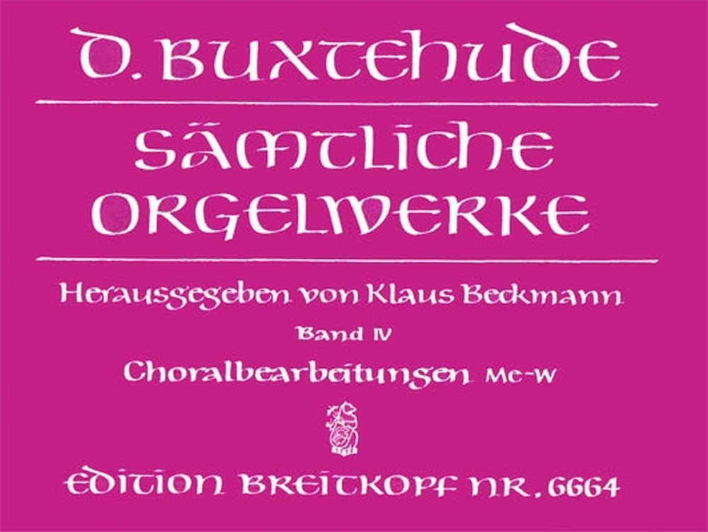 Orgelwerke 4 (Samtliche), Organ