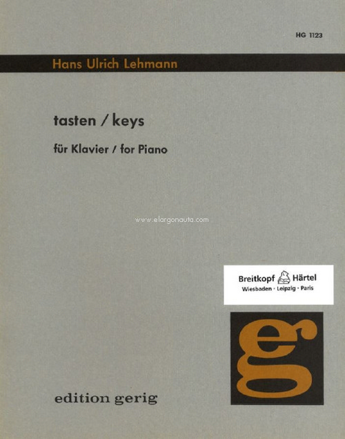 Tasten, piano. 9790004121900