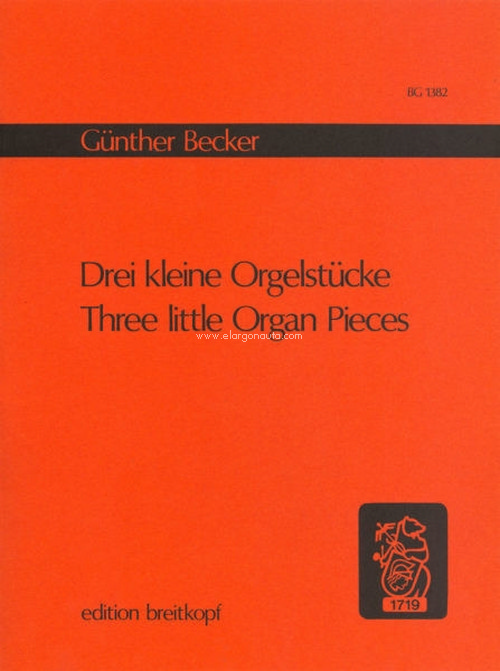 3 Little Organ Pieces, 3rd Part of "Ihre Bosheit wird die ganze Erde zu einer Wüste machen"
