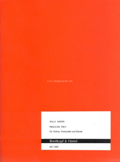 Party à tre -Trio I, für Violine, Violoncello und Klavier