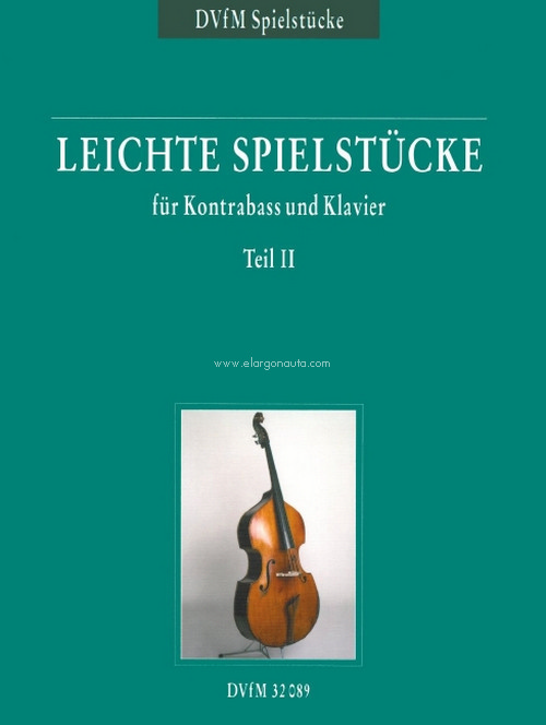 Leichte Spielstücke Heft 2, für Kontrabass und Klavier