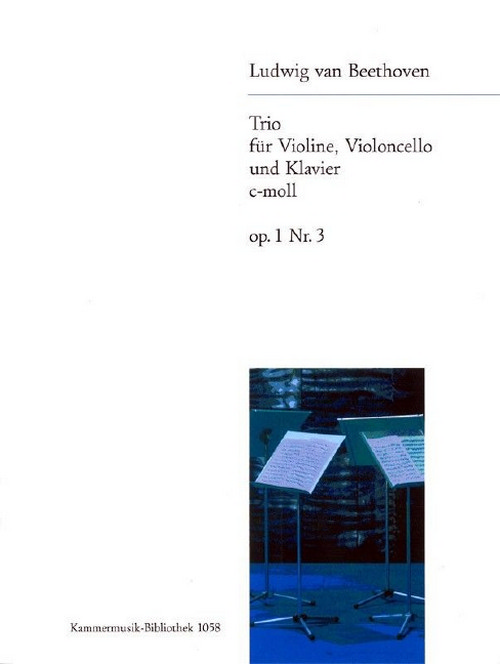 Klaviertrio c-moll op. 1/3, für Violine, Violoncello und Klavier