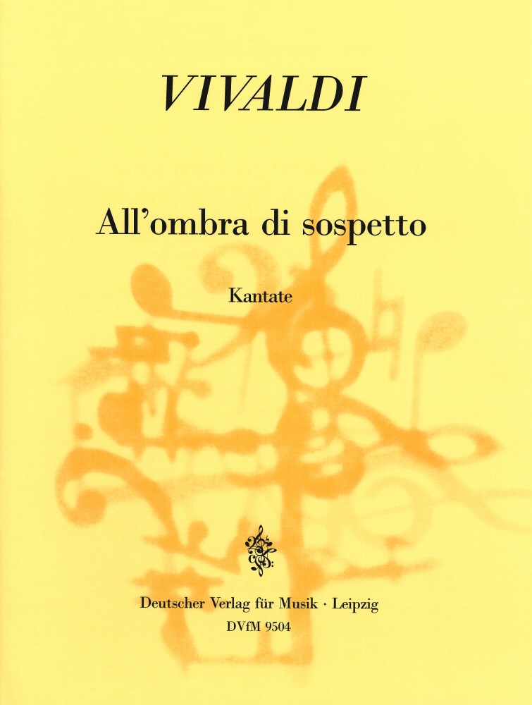 All'Ombra di Sospetto, Vocal, Flute and Basso continuo