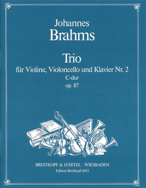 Klaviertrio Nr. 2 C-dur op. 87, für Violine, Violoncello und Klavier