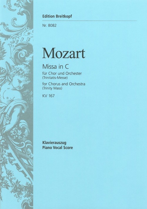 Missa In C K.167, Mixed Choir and Orchestra, Piano Reduction