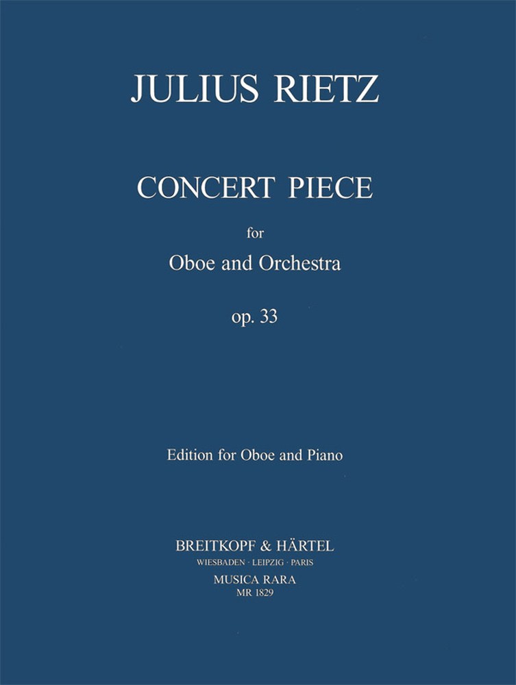 Konzertstück op. 33, für Oboe und Klavier