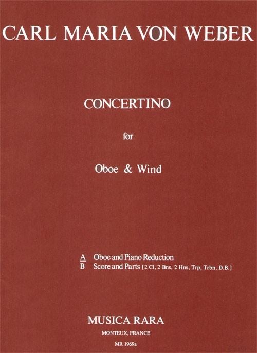 Concertino in C, Oboe and Orchestra, Piano Reduction