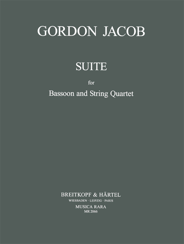 Suite, for Bassoon and String Quartet
