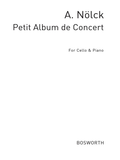 Petit Album de Concert, for Cello and Piano