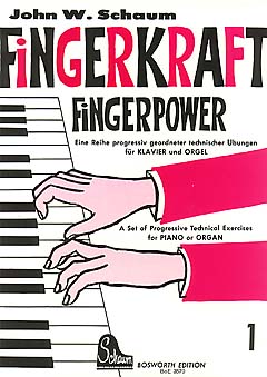 Fingerkraft Heft 1 (Fingerpower Book 1), Piano