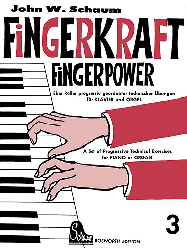 Fingerkraft Heft 3 (Fingerpower Book 3), Piano