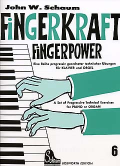 Fingerkraft Heft 6 (Fingerpower Book 6), Piano