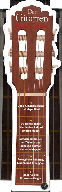 Der Gitarren Akkord-Fächer