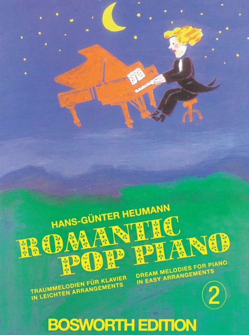 Romantic Pop Piano 2: Traummelodien für Klavier in leichten Arrangements = Dream Melodies for Piano in Easy Arrangements. 9783920127958