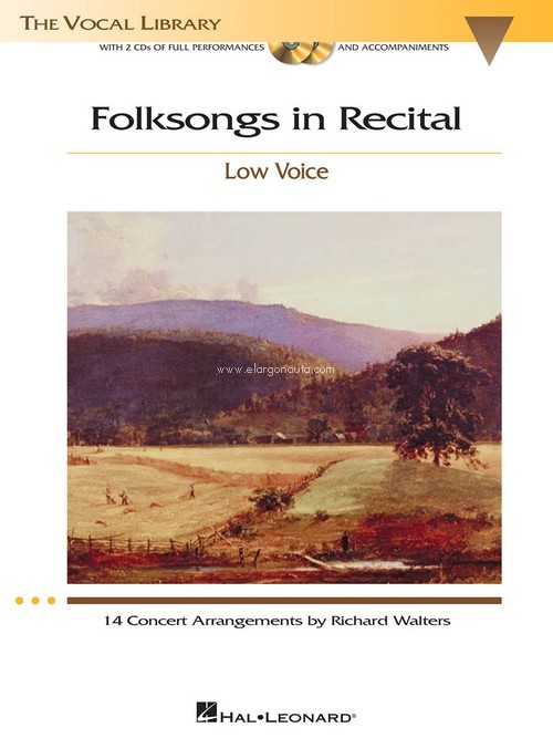 Folksongs In Recital, Low Voice and Piano