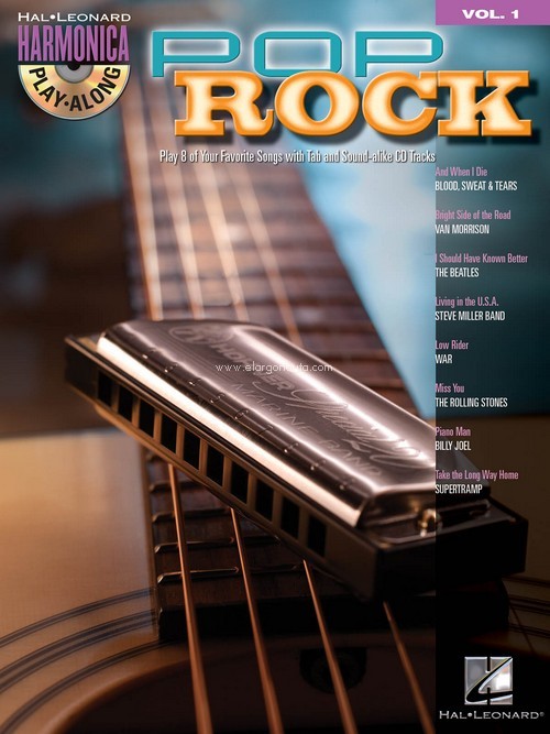 Pop Rock: Harmonica Play-Along Volume 1. 9781423423126