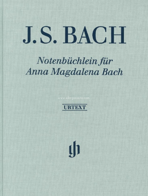 Notebook for Anna Magdalena Bach, piano. 9790201800103