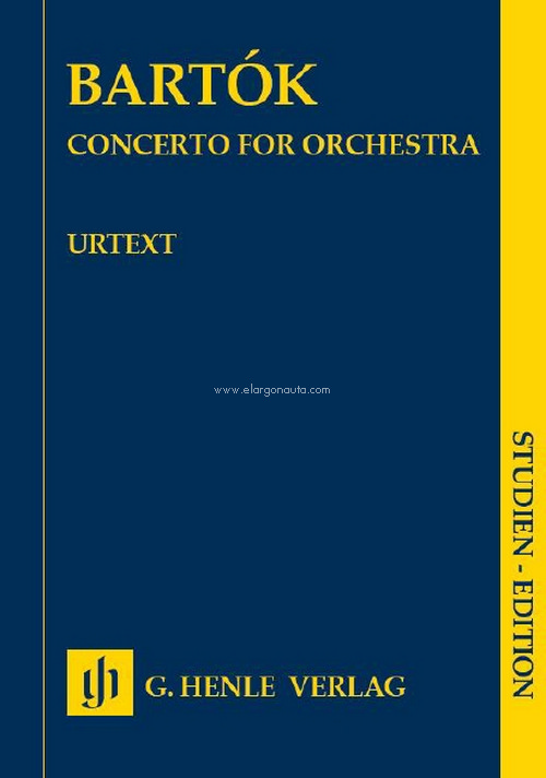 Concerto for Orchestra. Study Score