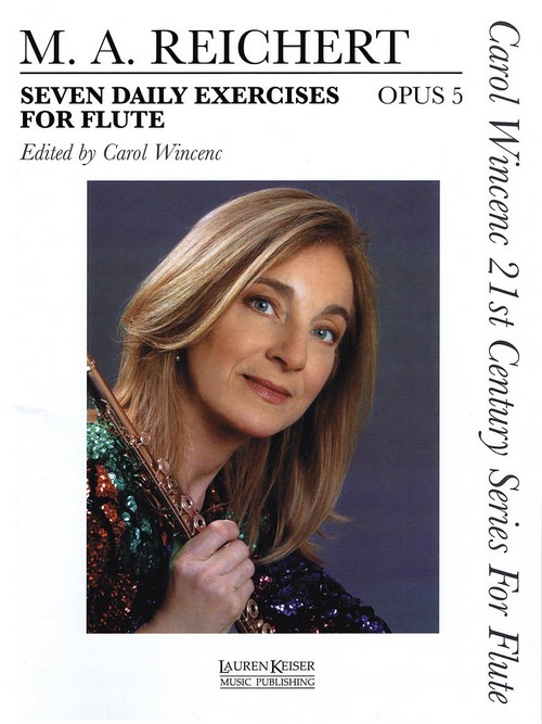 Seven Daily Exercises, Op. 5, Flute. 9781581061000