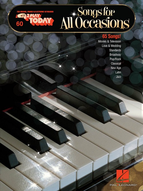Songs for All Occasions: E-Z Play Today Volume 6, Piano or Keyboard