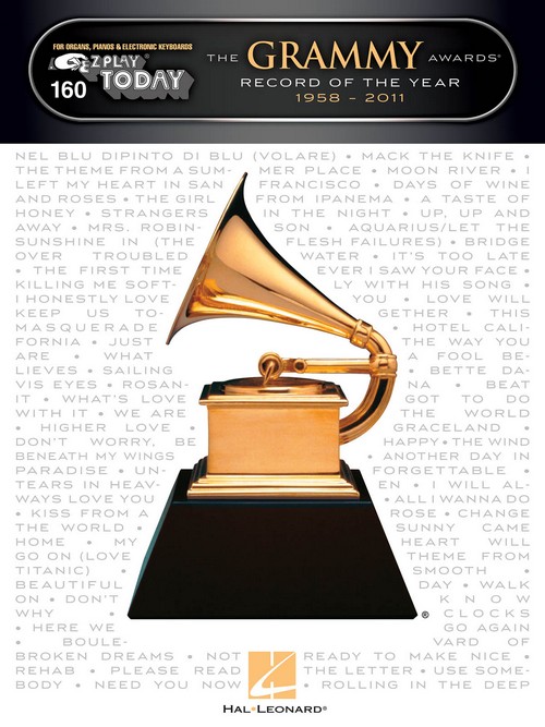 The Grammy Awards Record of the Year 1958-2011: E-Z Play Today Volume 160, Piano or Keyboard