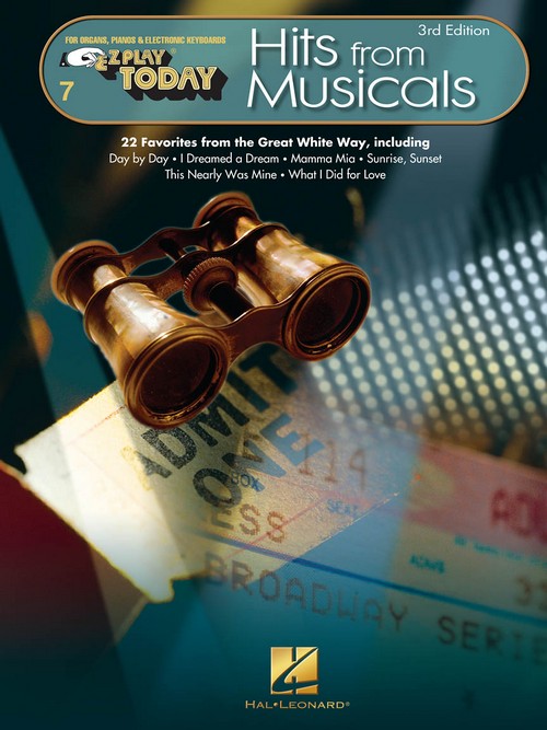 Hits from Musicals - 3rd Edition: E-Z Play Today Volume 7, Piano or Keyboard