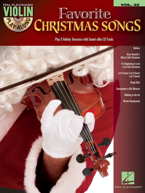 Favorite Christmas Songs: Violin Play-Along Volume 32