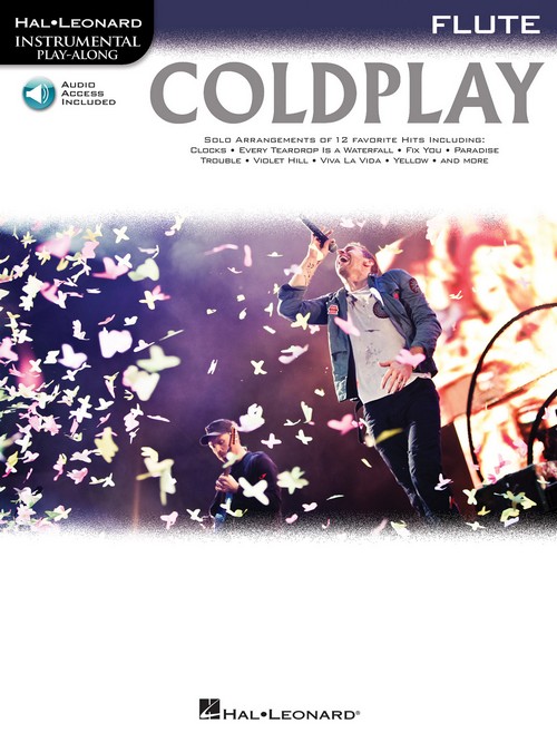 Coldplay: Instrumental Play-Along, Flute. 9781476818313