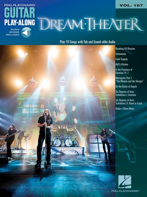 Dream Theater: Guitar Play-Along Volume 167. 9781476889405