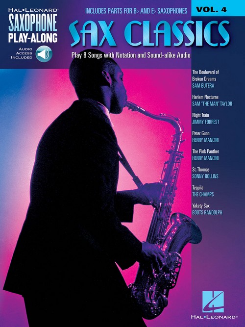 Sax Classics: Saxophone Play-Along Volume 4. 9781480308398 Sax Classics: Saxophone Play-Along Volume 4. 9781480308398