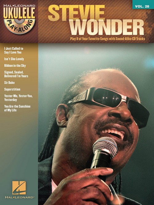 Stevie Wonder: Ukulele Play-Along Volume 28. 9781480328112