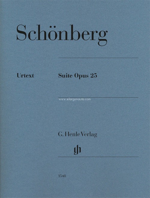 Suite op. 25 für Klavier. 9790201815480 Suite op. 25 für Klavier. 9790201815480