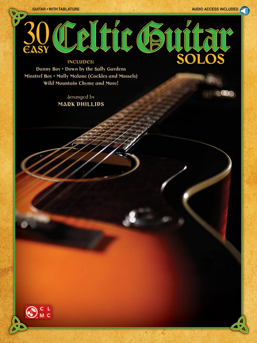 30 Easy Celtic Guitar Solos, Guitar Tab. 9781480352667