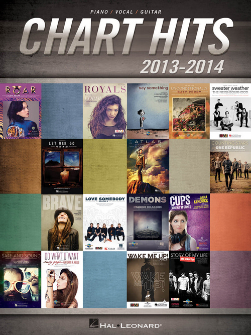 Chart Hits of 2013-2014, Piano, Vocal and Guitar