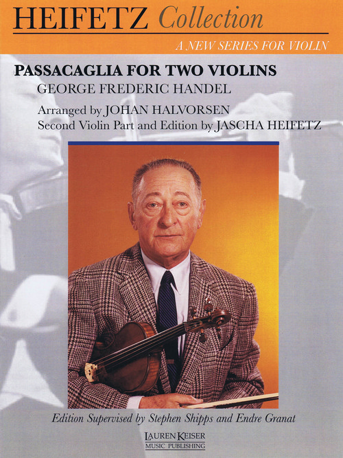 Passacaglia for Two Violins. 9781581061758