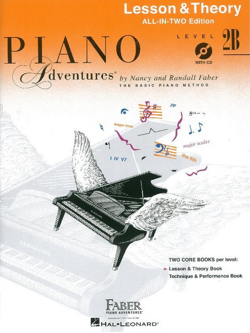 Piano Adventures All-In-Two Level 2B: Lesson & Theory - Anglicised Edition