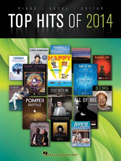 Top Hits of 2014: Piano, Vocal and Guitar