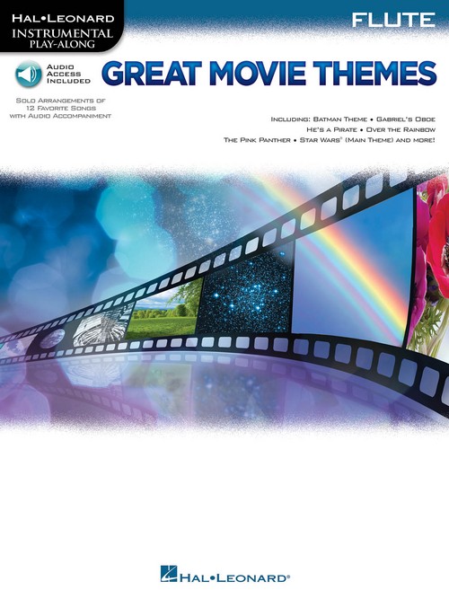 Great Movie Themes: Instrumental Play-Along, Flute. 9781495005534