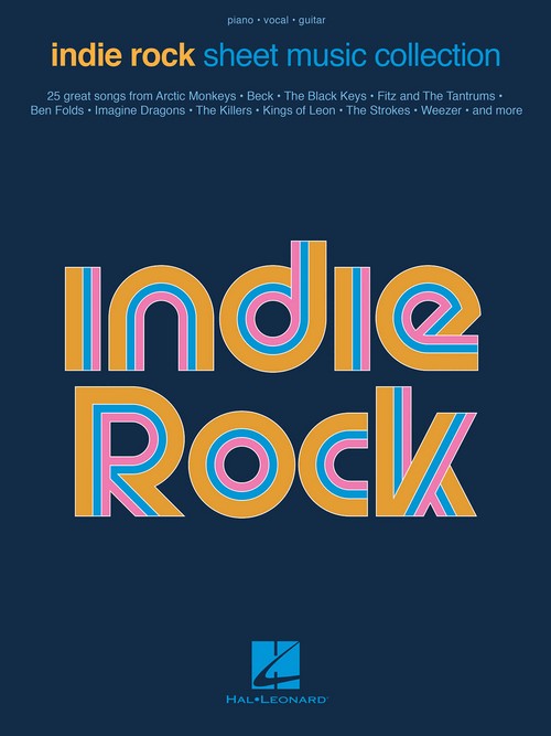 Indie Rock Sheet Music Collection, Piano, Vocal and Guitar