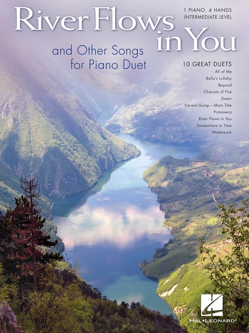 River Flows in You and Other Songs: Intermediate Piano Duet (1 Piano, 4 Hands)
