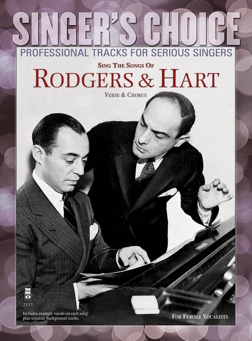 Sing the Songs of Rodgers & Hart: Singer's Choice - Professional Tracks for Serious Singers, Vocal